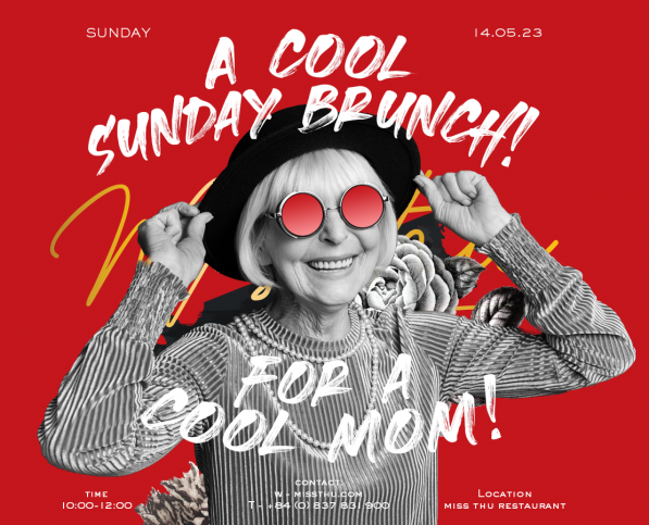  A Cool Sunday Brunch for A Cool Mom